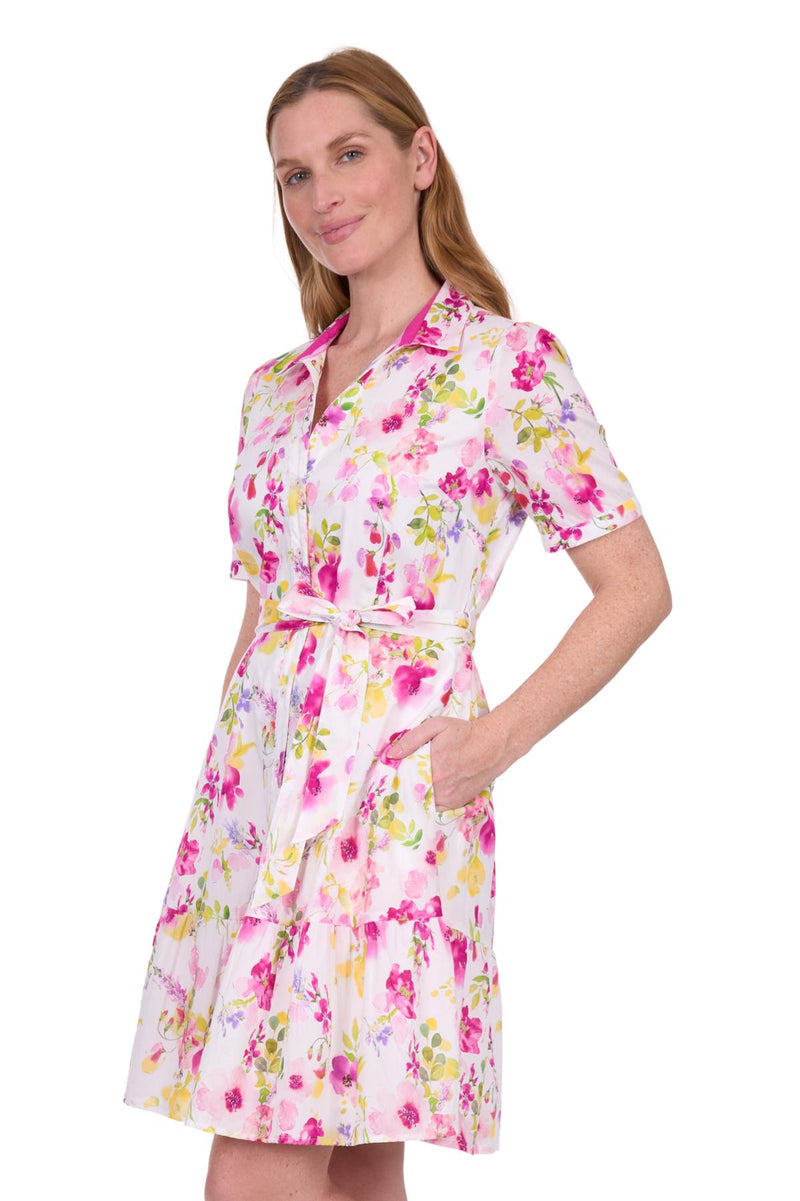 Womens Flora SS Dress