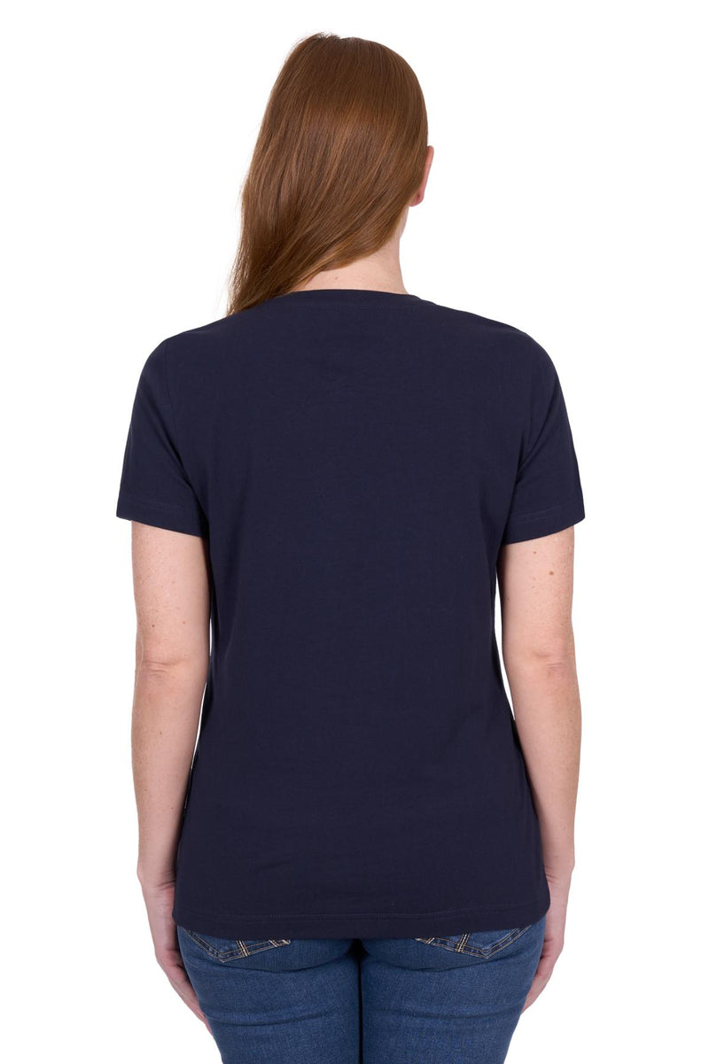 Womens Becky SS Tee - Navy
