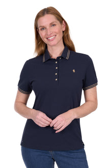 Thomas Cook Lauren Short Sleeve Polo - Navy