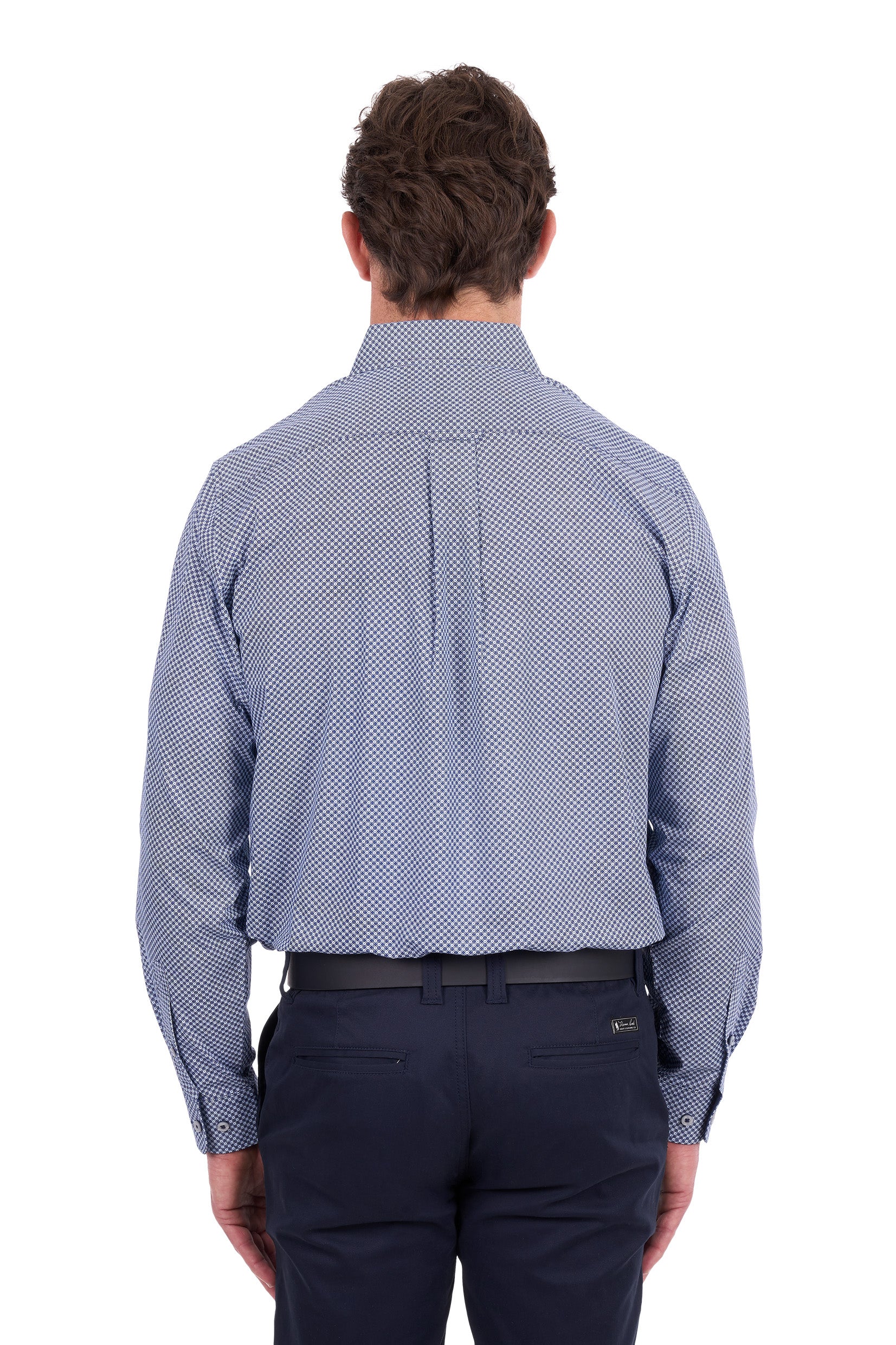 Thomas Cook Archie IPkt LS Shirt - Navy/Tan