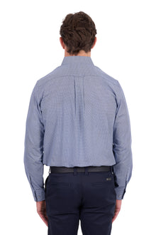 Thomas Cook Archie IPkt LS Shirt - Navy/Tan