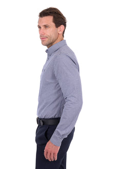 Thomas Cook Luca Tailored LS Shirt - Navy/White