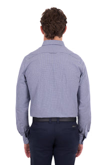 Thomas Cook Luca Tailored LS Shirt - Navy/White