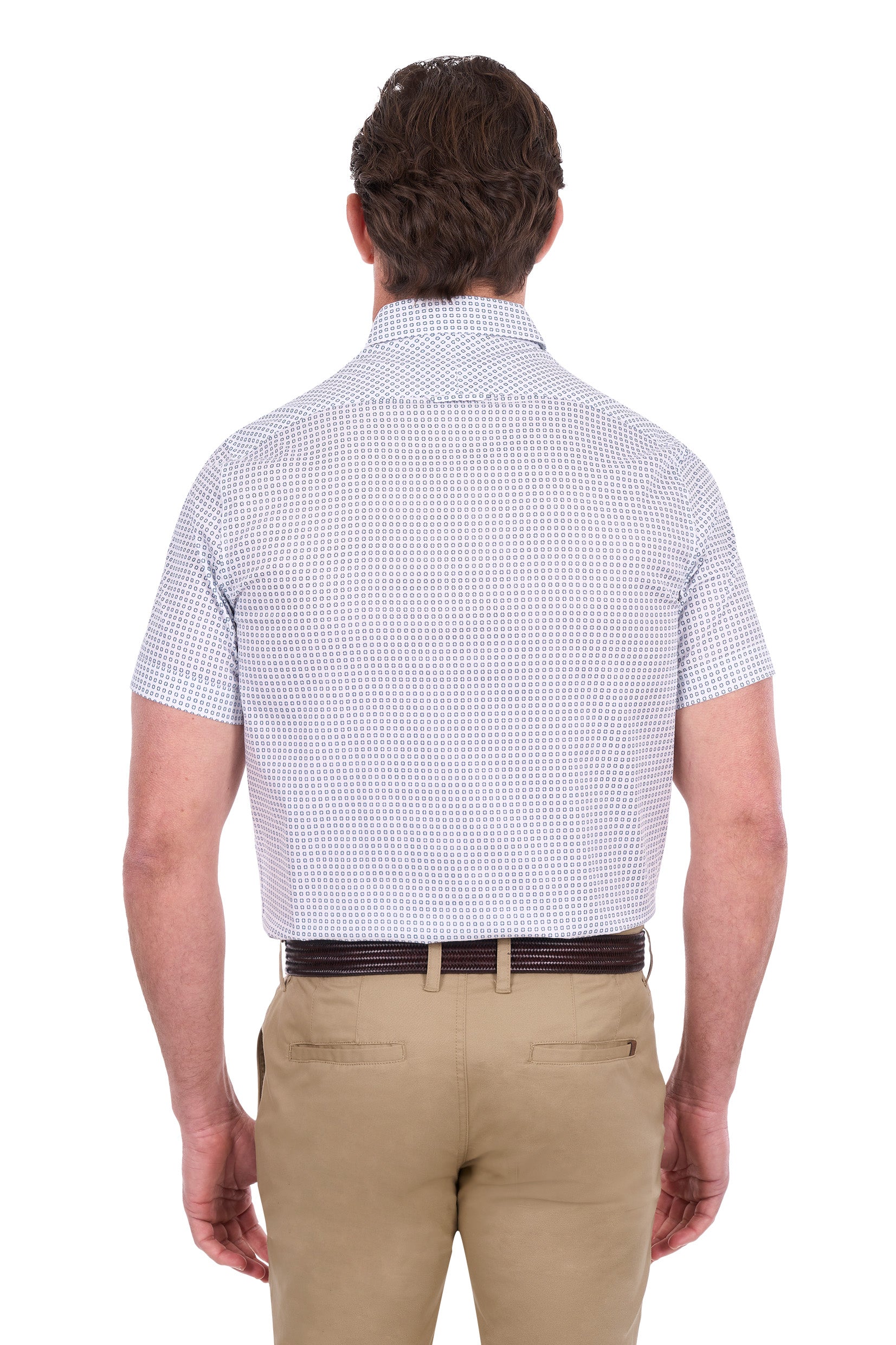 Thomas Cook Noah Tailored SS Shirt - White/Royal