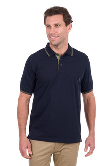 Thomas Cook Henry Tailored SS Polo - Navy