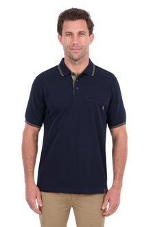 Thomas Cook Henry Tailored SS Polo - Navy