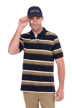 Thomas Cook Vincent SS Polo - Navy/Tan