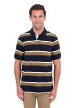 Thomas Cook Vincent SS Polo - Navy/Tan