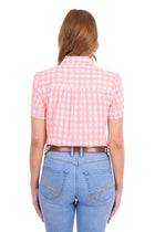 Thomas Cook Agnes SS Shirt - Peach/White