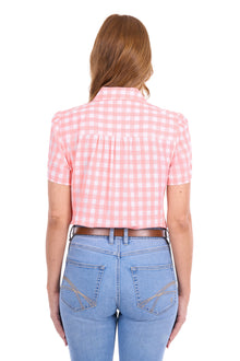 Thomas Cook Agnes SS Shirt - Peach/White