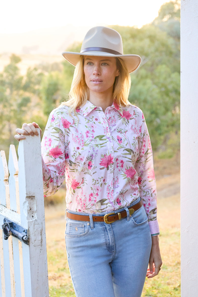 Thomas Cook Frankie LS Shirt - Pink Multi