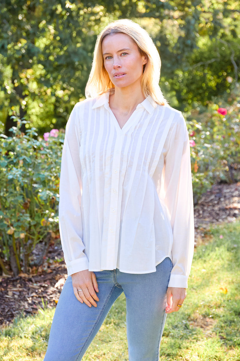 Thomas Cook Pearl LS Shirt - White