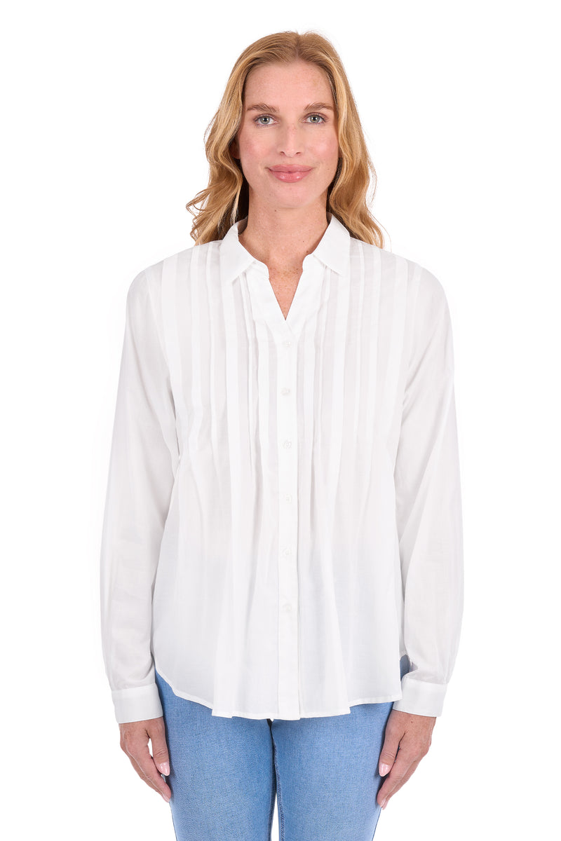 Thomas Cook Pearl LS Shirt - White