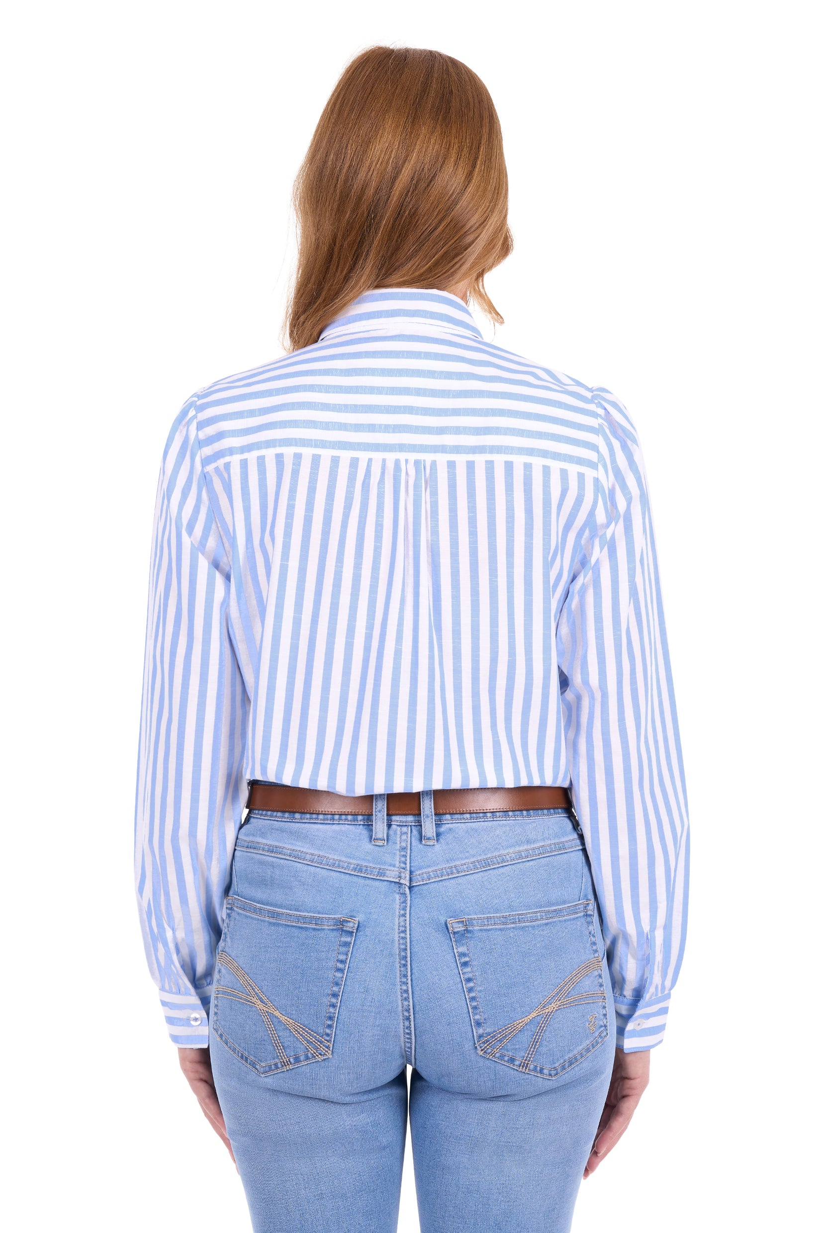 Thomas Cook Louisa LS Shirt - Blue/White