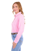 Thomas Cook Penny LS Shirt - Rose Pink/White