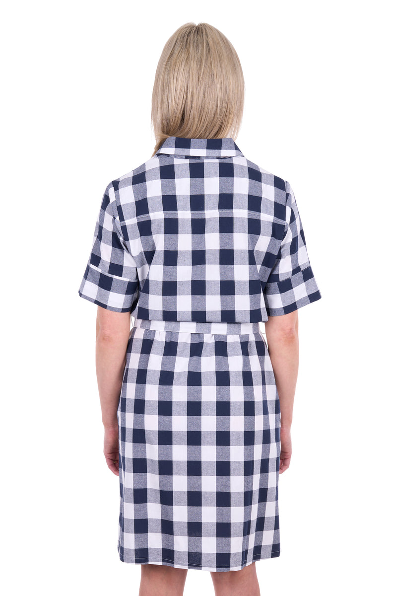 Thomas Cook Victoria Shirt Dress - Navy/White