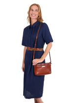 Thomas Cook Carol Linen Shirt Dress - Navy