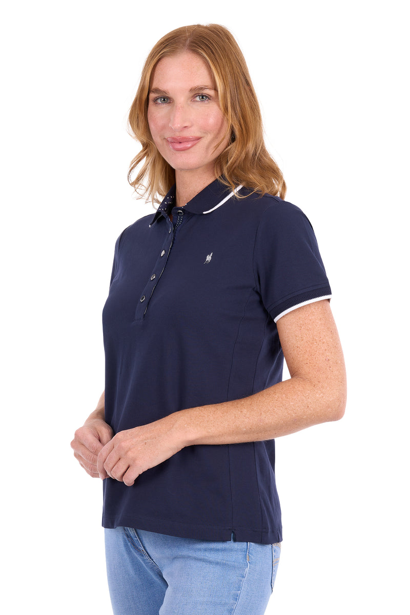 Thomas Cook Michelle SS Polo - Navy
