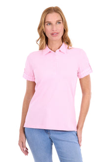 Thomas Cook Nancy SS Polo - Pale Pink