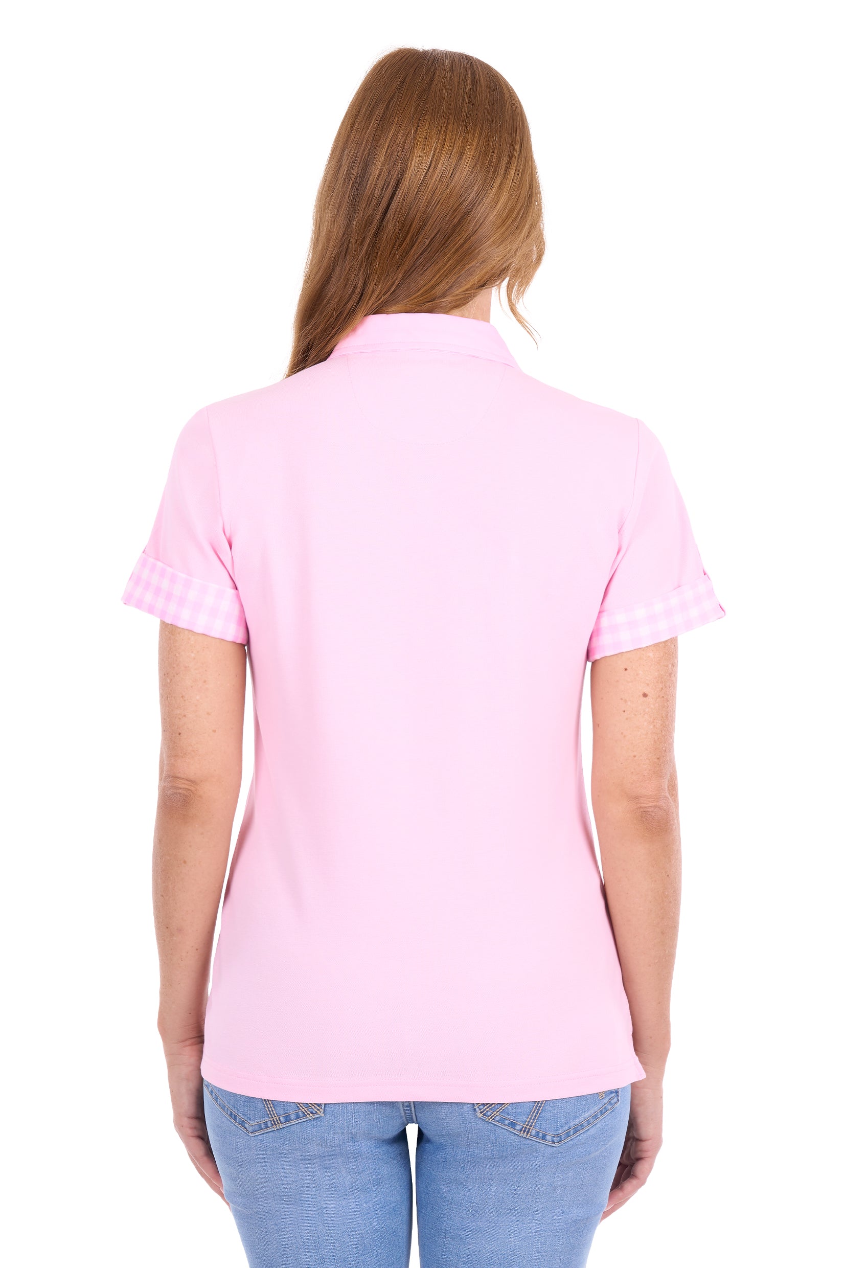 Thomas Cook Nancy SS Polo - Pale Pink
