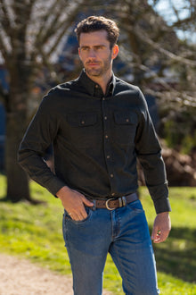 Thomas Cook Keith Long Sleeve Shirt - Green