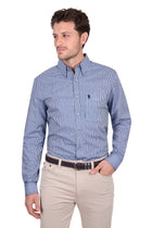 Thomas Cook Gregory Long Sleeve Shirt - Navy