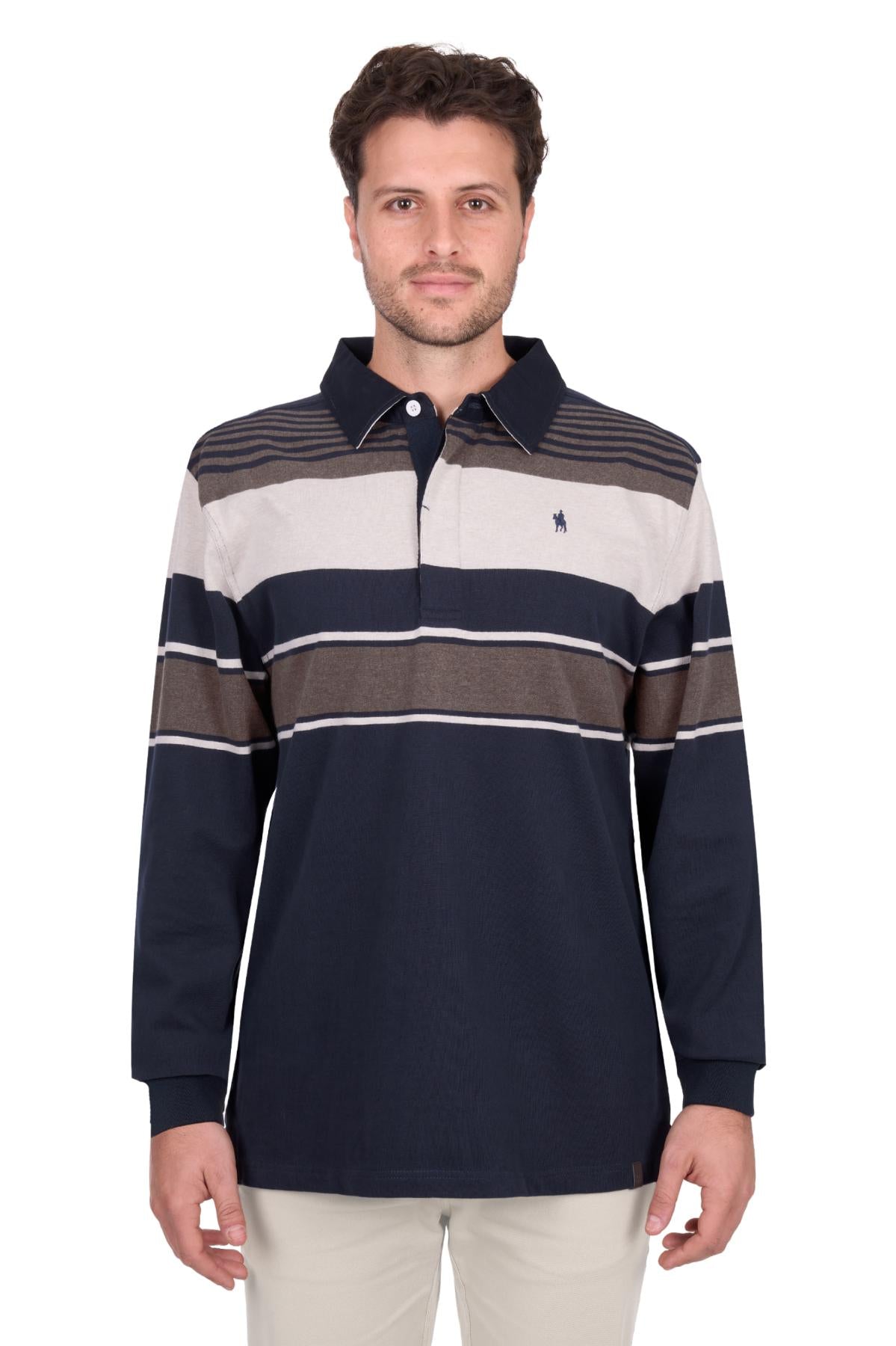 Thomas Cook Mens Bryan Stripe Rugby