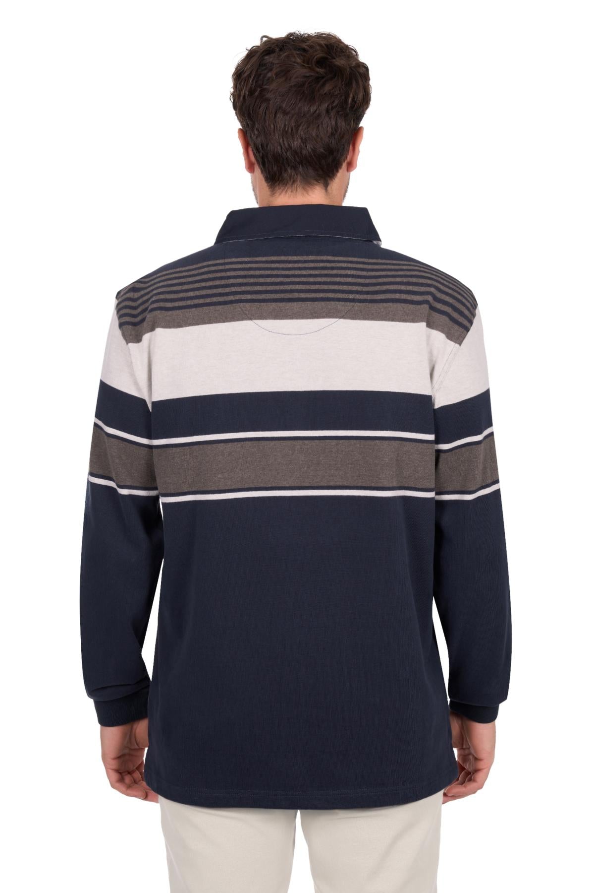 Thomas Cook Mens Bryan Stripe Rugby