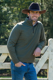 Thomas Cook Mens Vic Rev 1/4 Zip Jumper