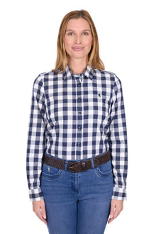 Thomas Cook Tamara Long Sleeve Shirt - Navy/White