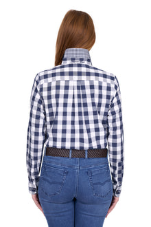 Thomas Cook Tamara Long Sleeve Shirt - Navy/White