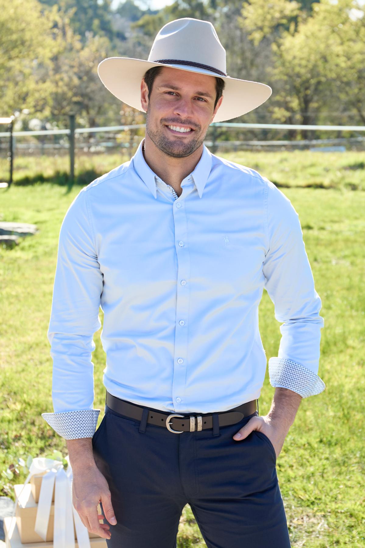 Thomas Cook Callum Tailored Long Sleeve Shirt
