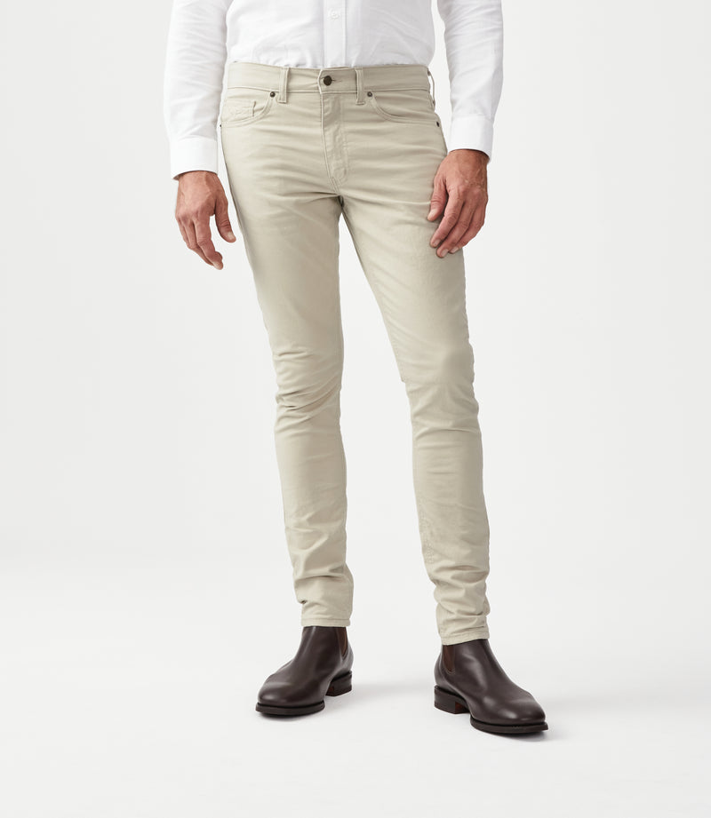 Victor 5 Pocket Jean - Bone
