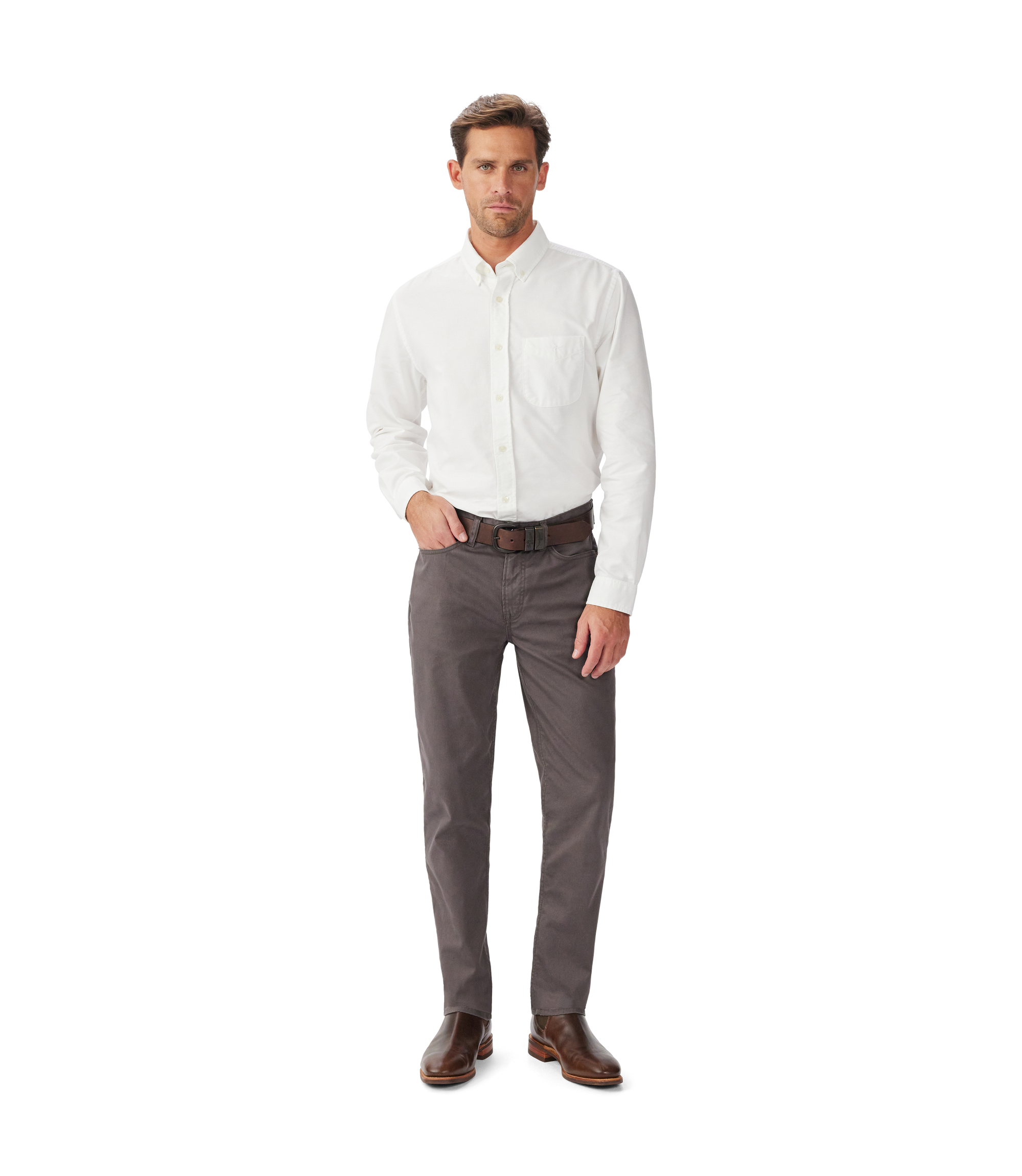 Loxton 5 Pocket Jean - Charcoal
