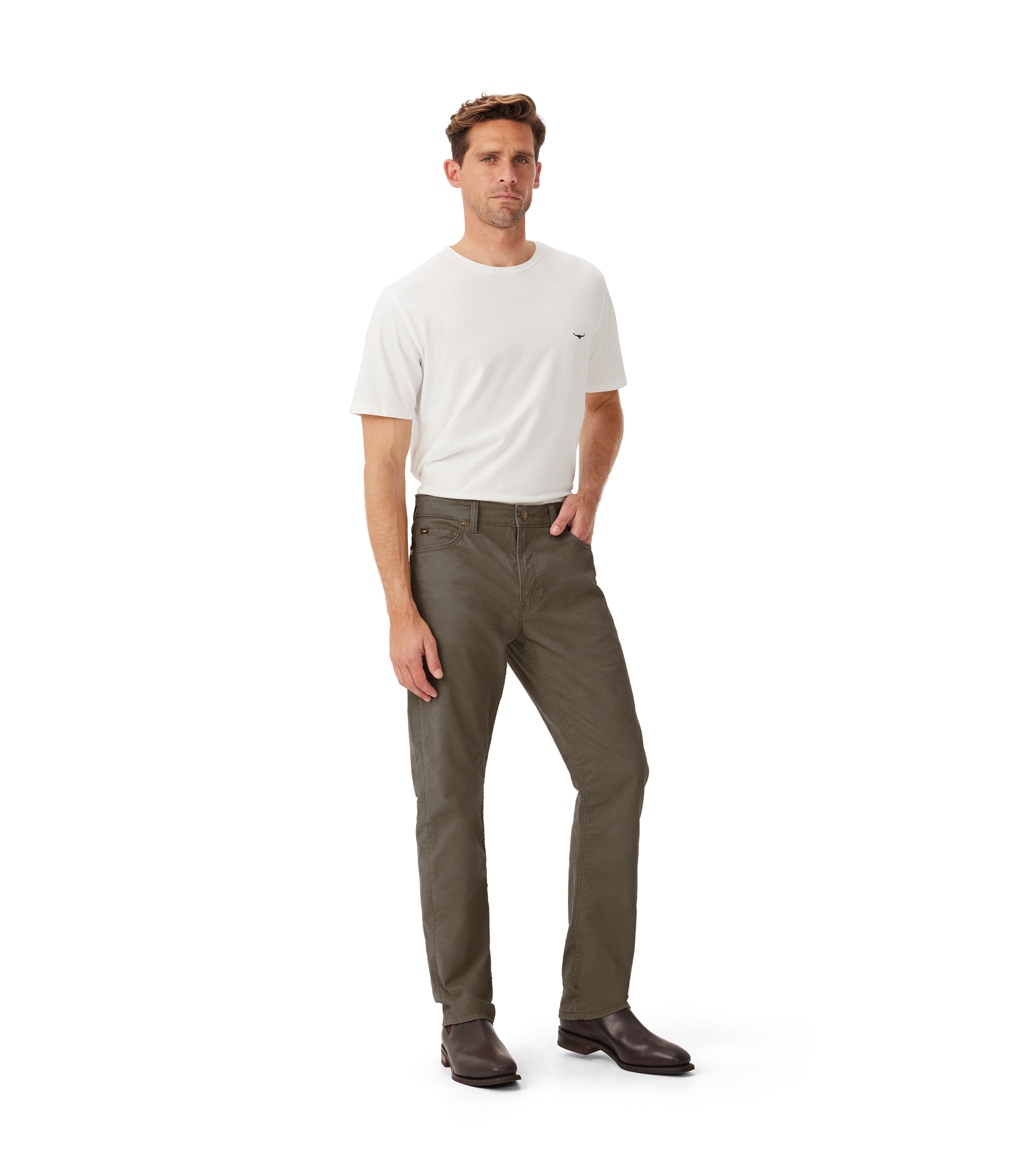 Ramco 5 Pocket Jean - Silt
