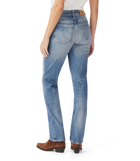 Maren Slim Straight Jean - Roughout Indigo