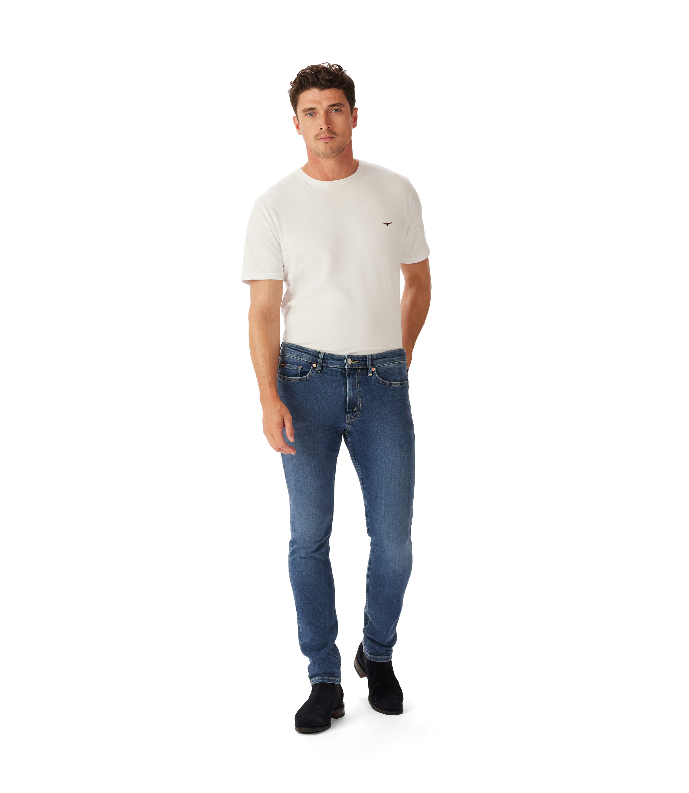 Victor Jean - Mid Indigo Wash