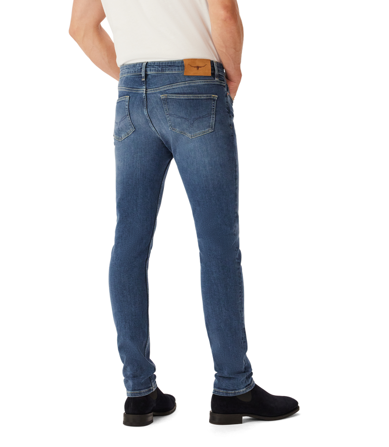 Victor Jean Mid Indigo Wash