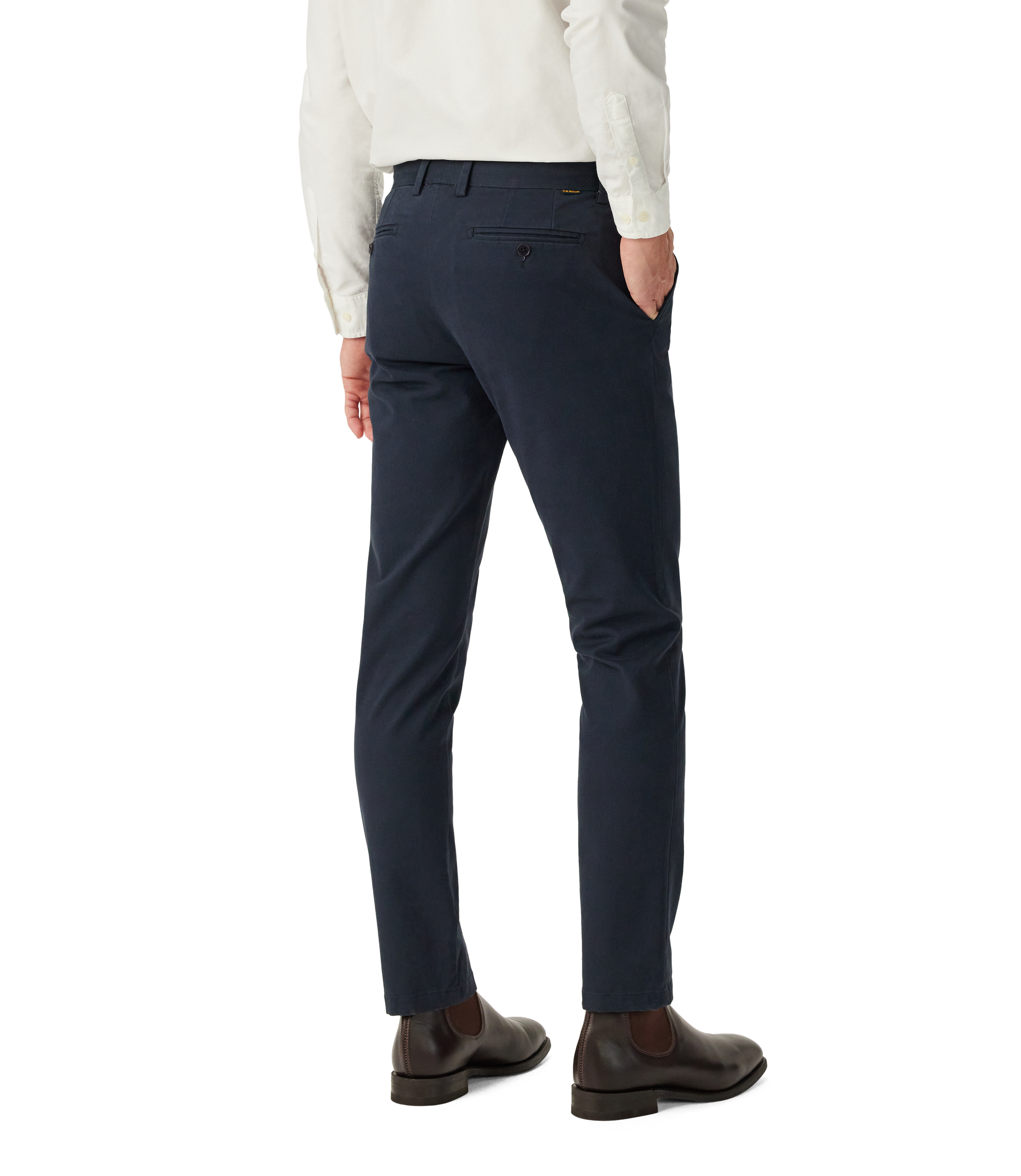 Coolac Stretch Cotton Chino - Navy