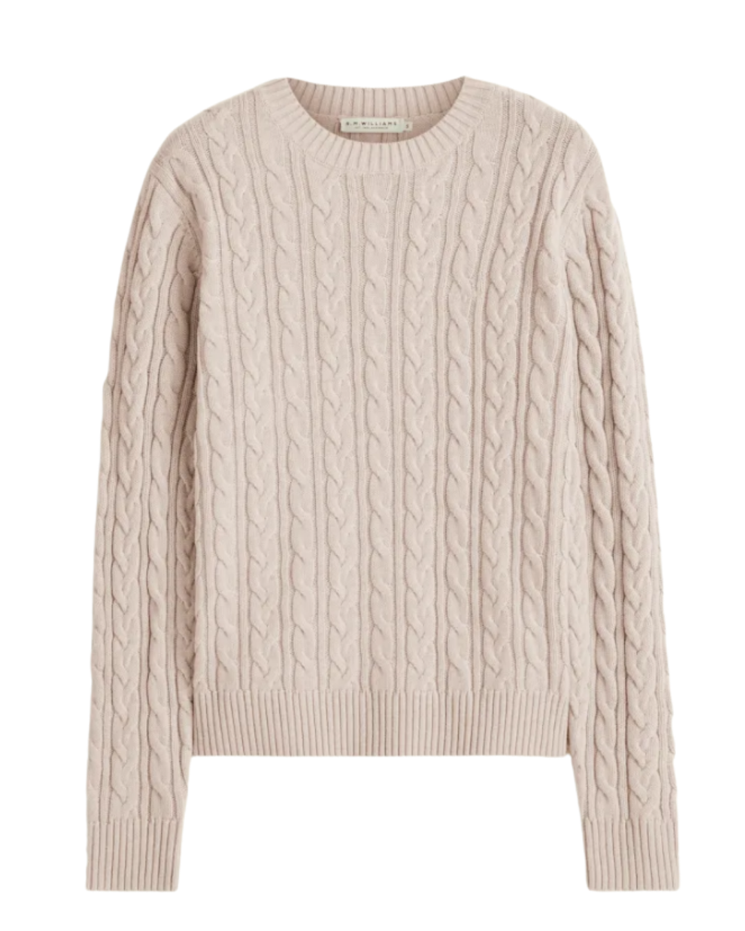 Seaforth cable-knit sweater