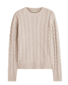 Seaforth cable-knit sweater