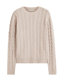 Seaforth cable-knit sweater