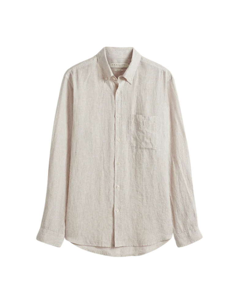 Karron Linen Stripe Shirt