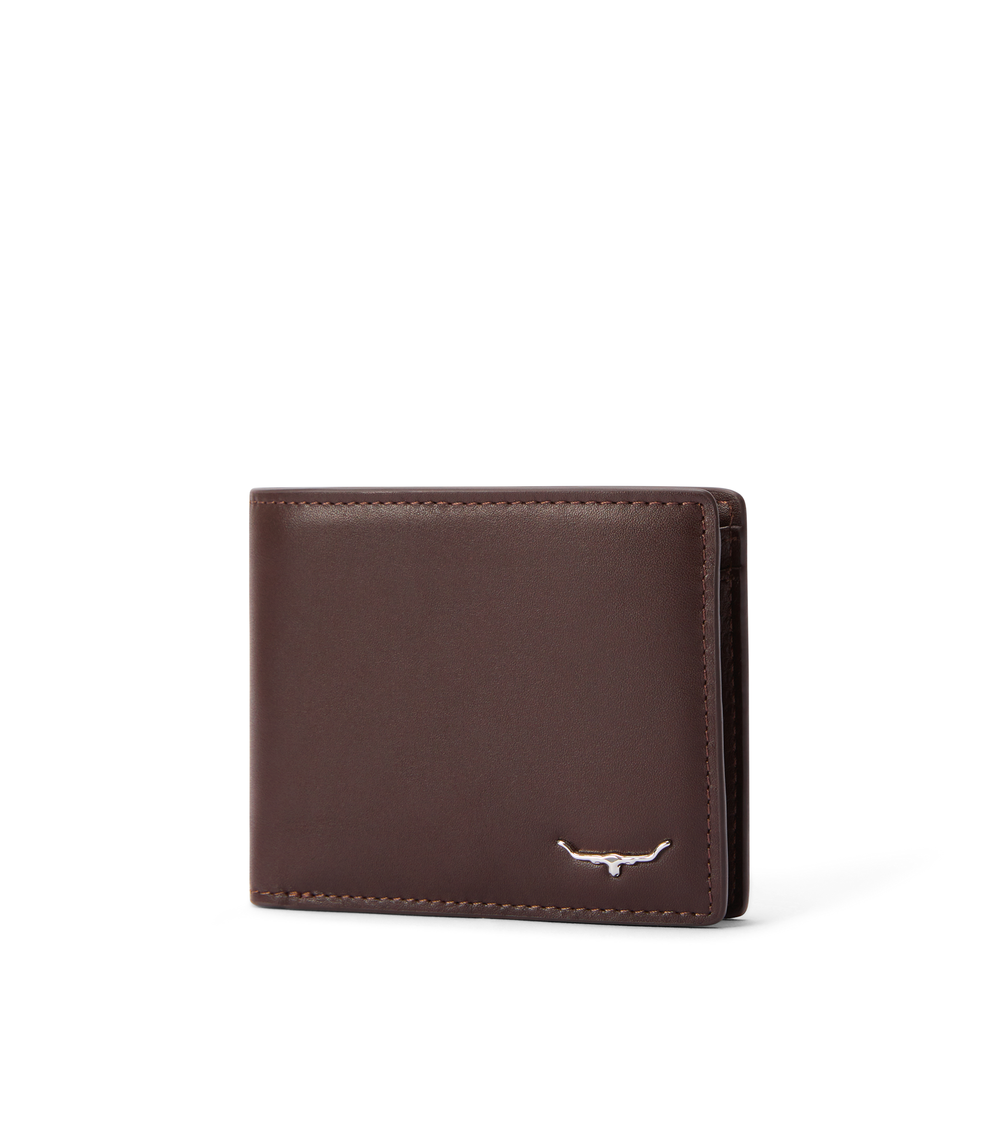 Bifold Wallet With Pocket - Chestnut