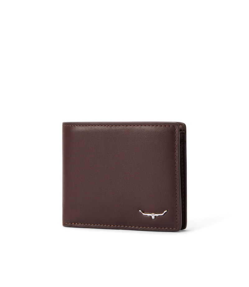 Bifold Wallet with Pocket - Chestnut