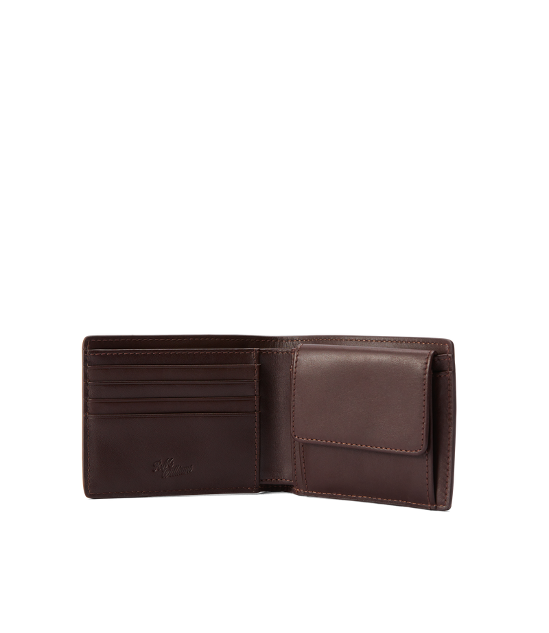 Bifold Wallet with Pocket - Chestnut
