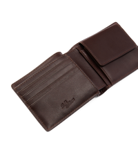 Bifold Wallet with Pocket - Chestnut