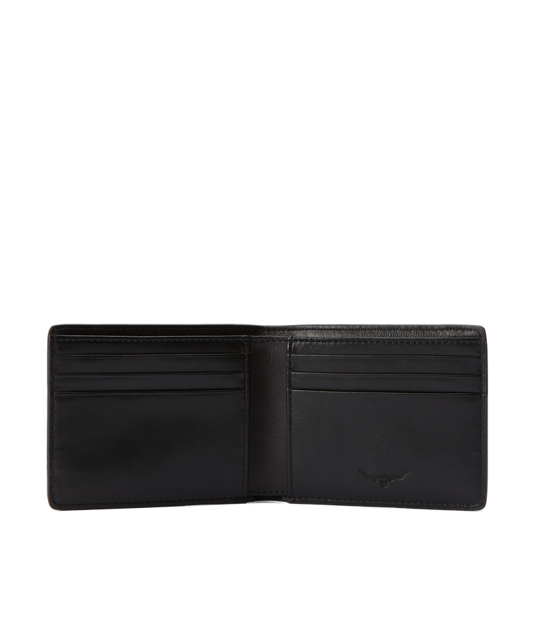 Farrier Slim Bi Fold - Black