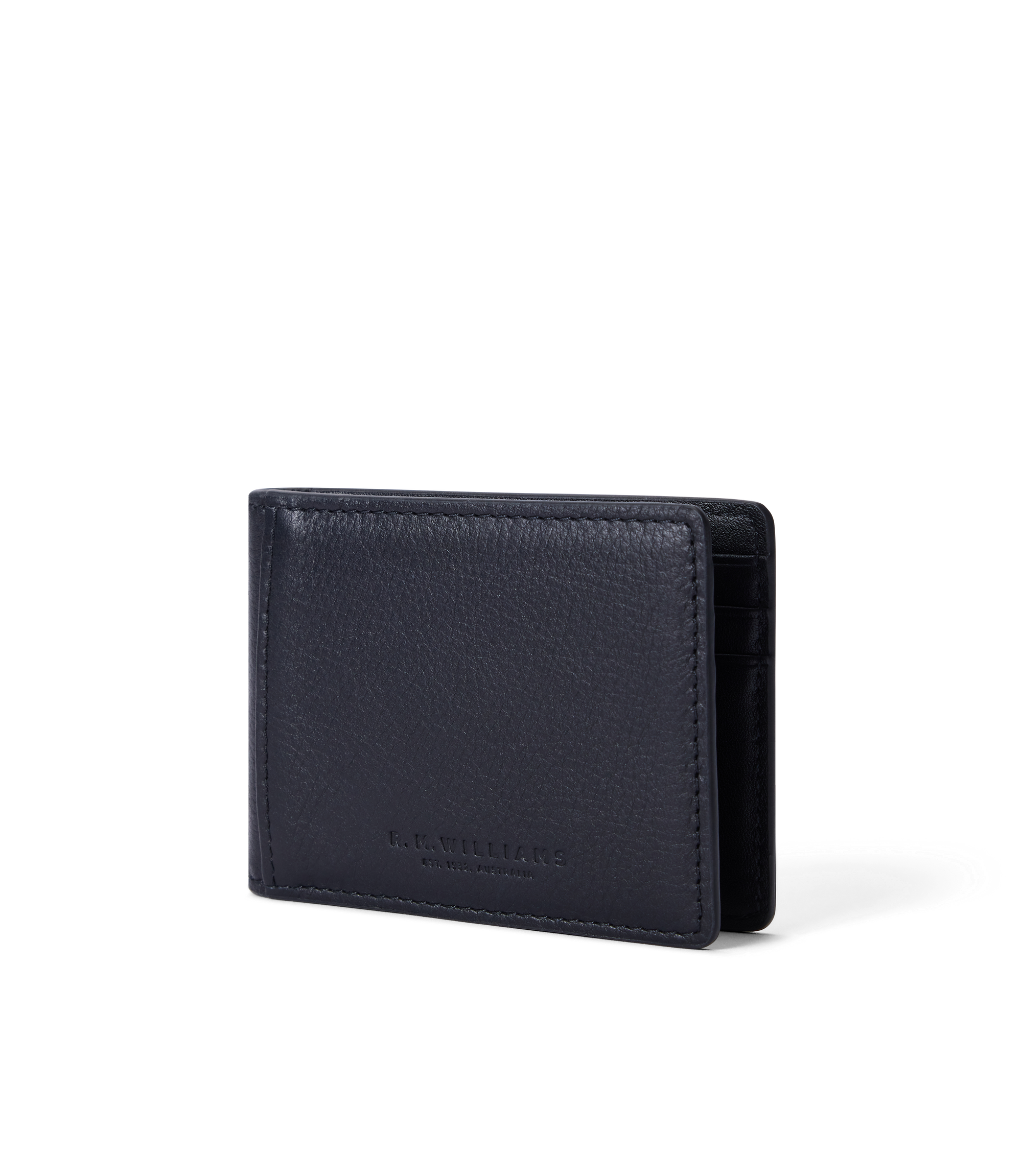 Farrier Bi Fold Clip Wallet - Black