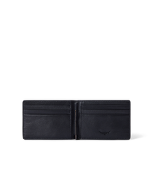 Farrier Bi Fold Clip Wallet - Black